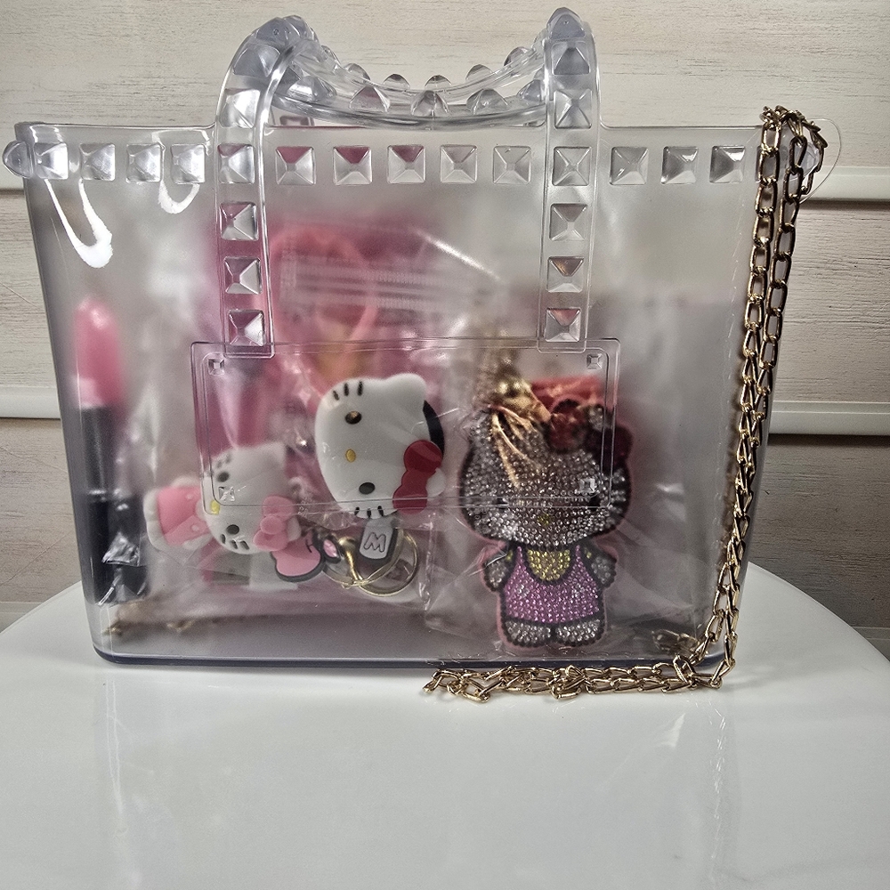 Hello Kitty bundle with clear tote with Accessory Set - Picture 16 of 16